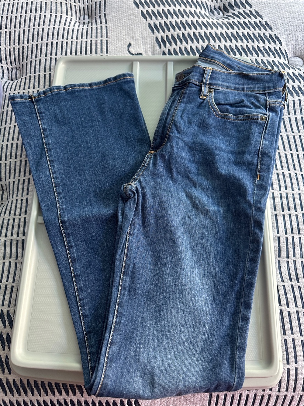 Classic Women's Blue Denim Jeans